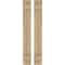 Ekena Millwork Americraft 2-Board, 2 Batten Exterior Real Wood Joined Board-n-Batten Shutters, ARW101BB207X72UNH, PR ARW101BB207X72UNH - alternate 1